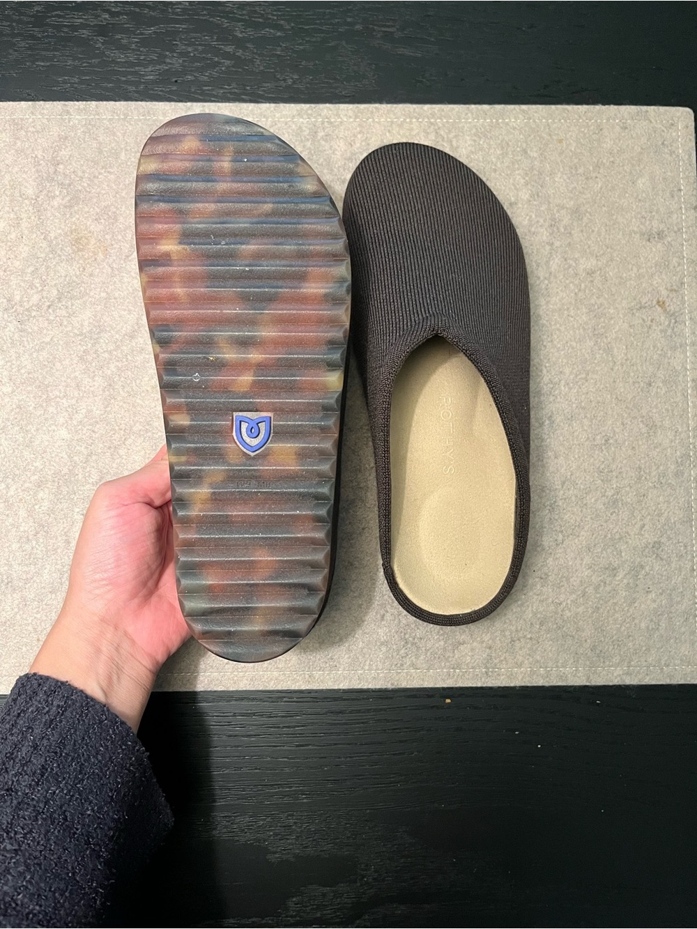Rothy's The Casual Clog. Size 9. Chestnut. - Picture 7 of 7
